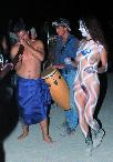 Digeredoo, drum & dancer