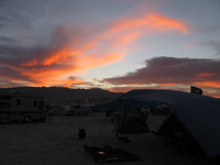 Sunset over Camp #1