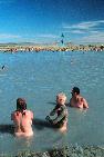 Bathers, Getting that Mud On